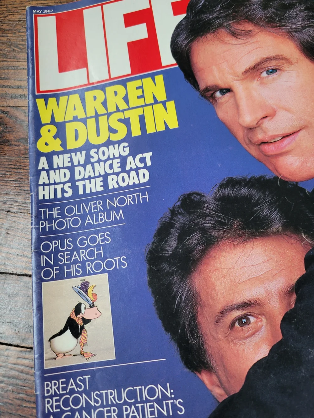 Life Magazine May & Feb 1987 Vintage Magazine Bundle Warren & Dustin, Fitness